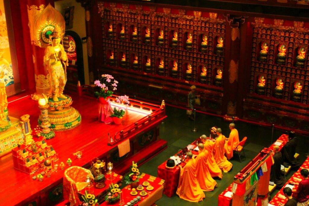 Templo/Museu budista chinês Buddha Tooth Relic - Singapura