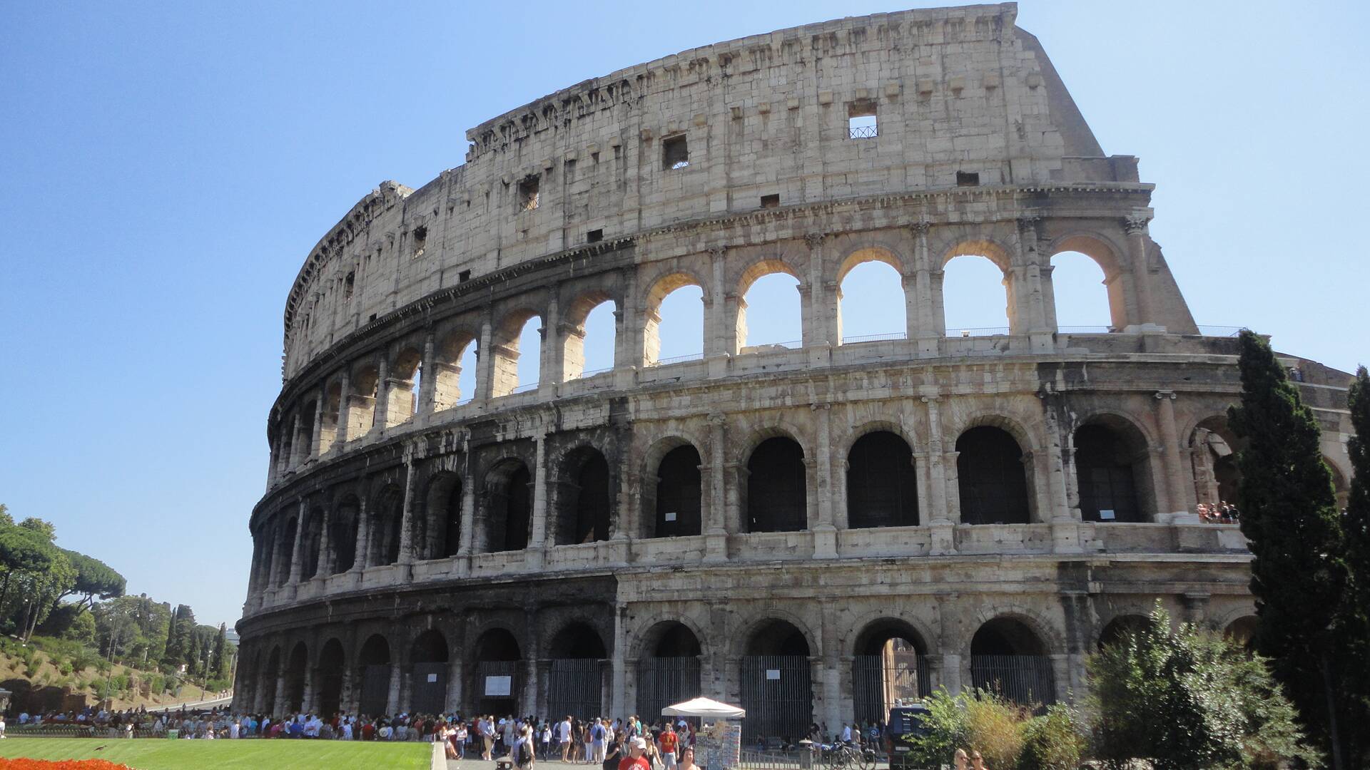 Roma - Coliseu. Dois meses a bordo