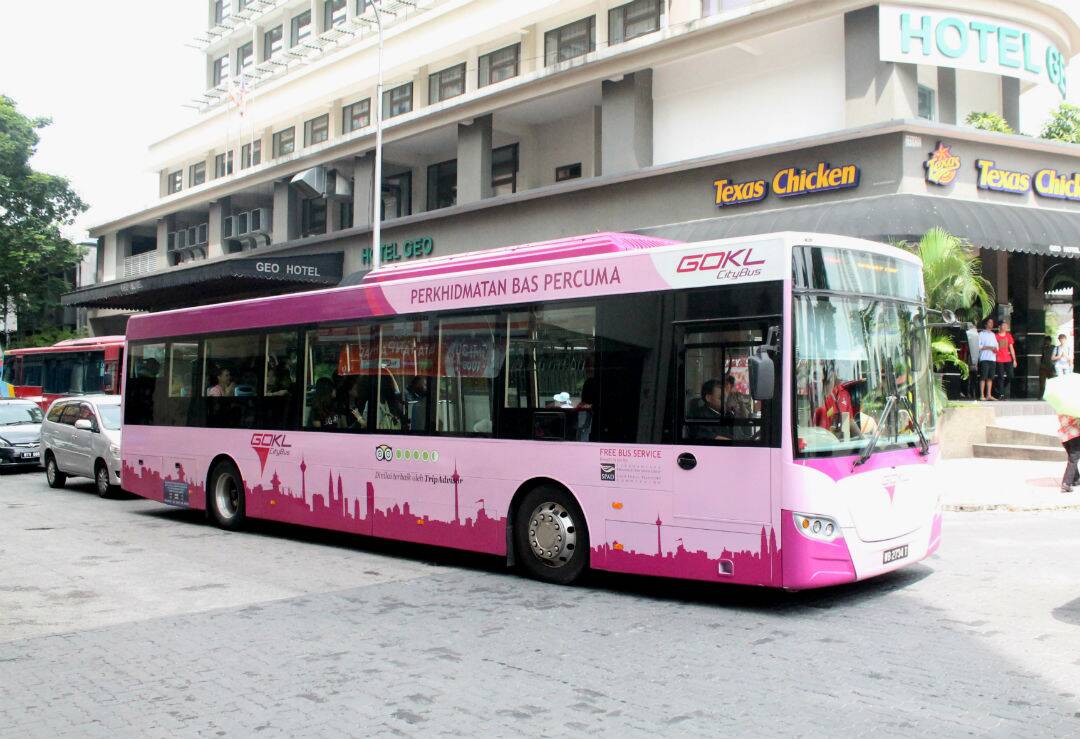 Go KL: transporte gratuito em Kuala Lumpur