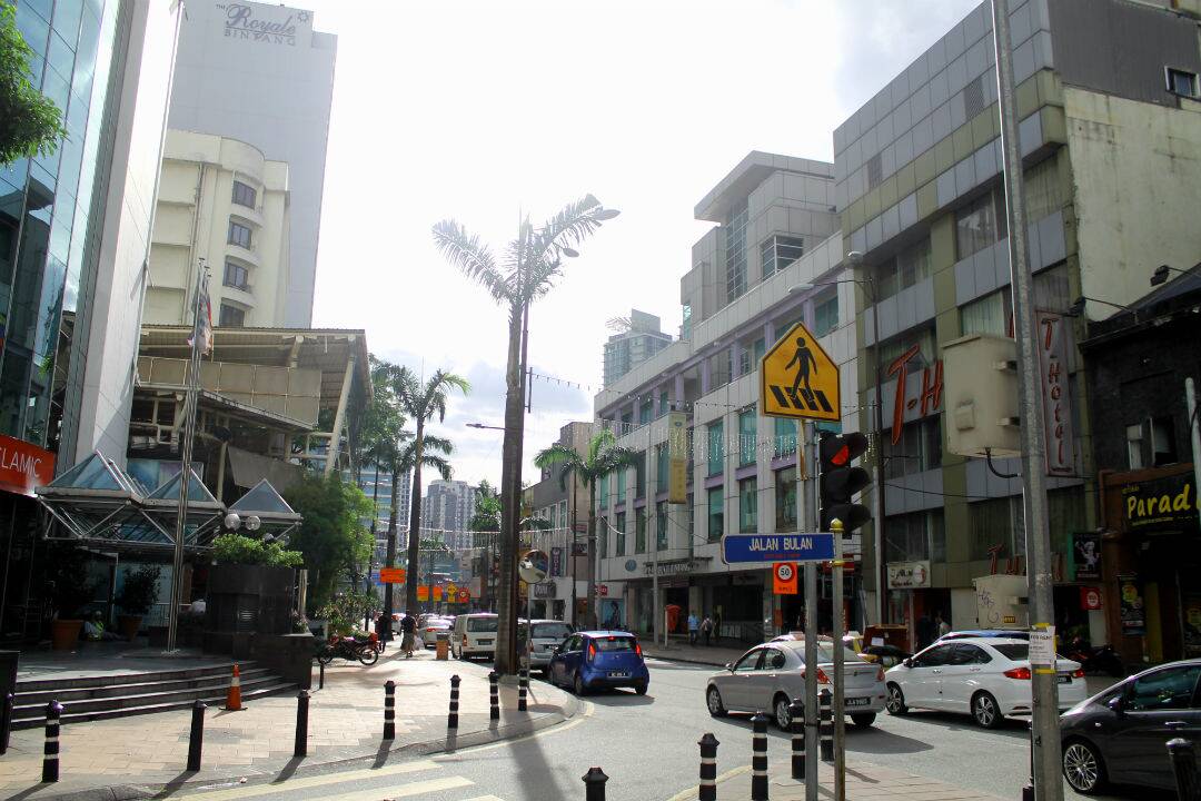 Ruas de Bukit Bintang - onde ficar em Kuala Lumpur