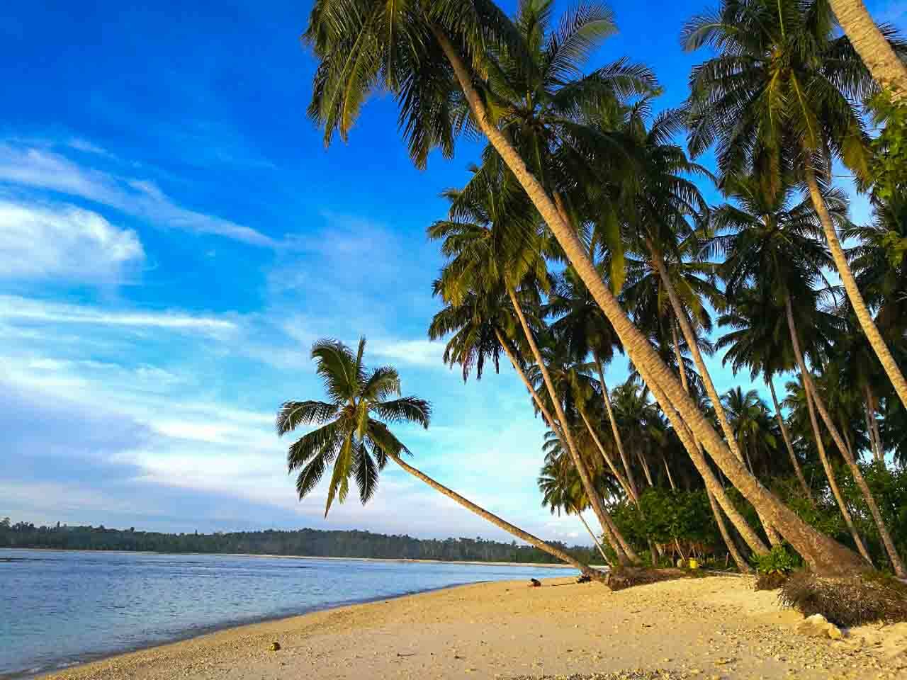 Praia das Ilhas Mentawai, Sumatra (uma das ilhas mais lindas da Indonésia)