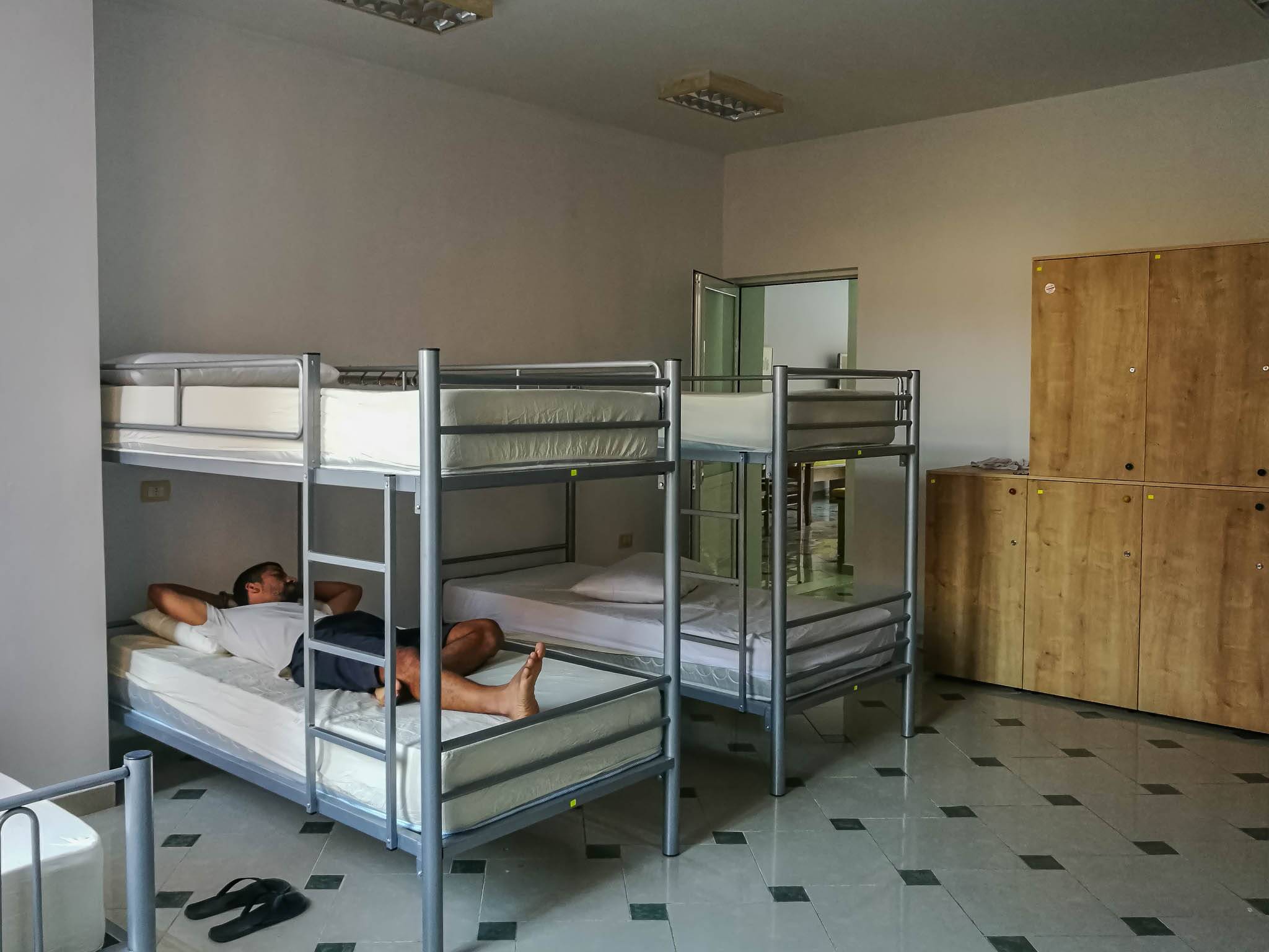 Quarto compartilhado do Hostel Hasta La Vista na Albânia