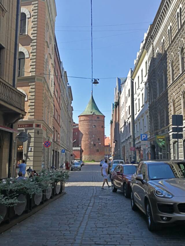 A linda cidade Antiga de Riga, na Letônia. Foto: Bruno/@naproadavida