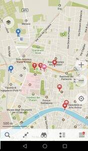 Aplicativo de mapas para celular e viagem