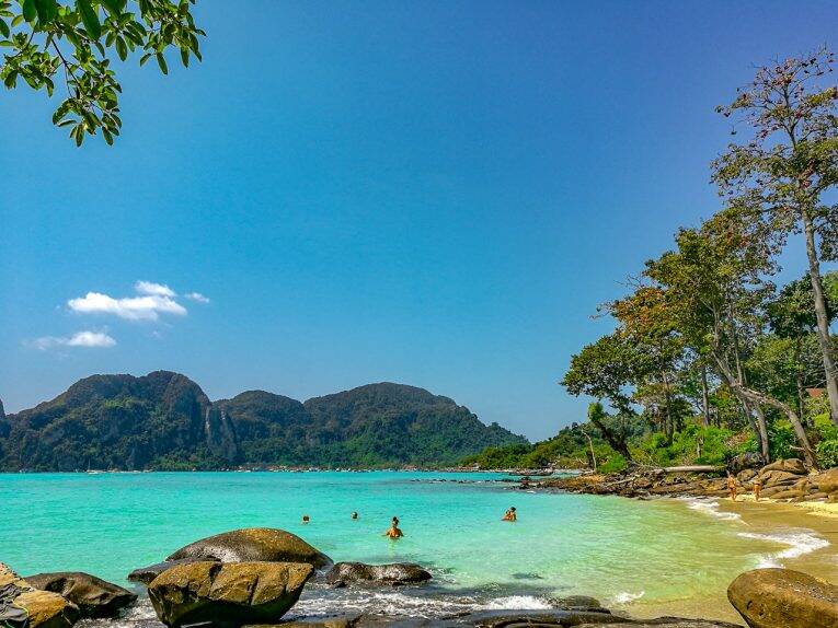 Caminho para Long beach e outras praias, Tailândia