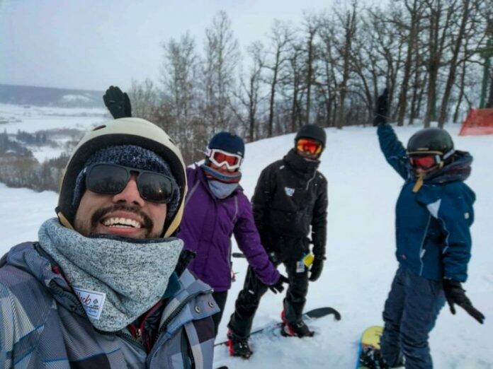 Holiday Mountain Resort Snowboard e ski no Canadá