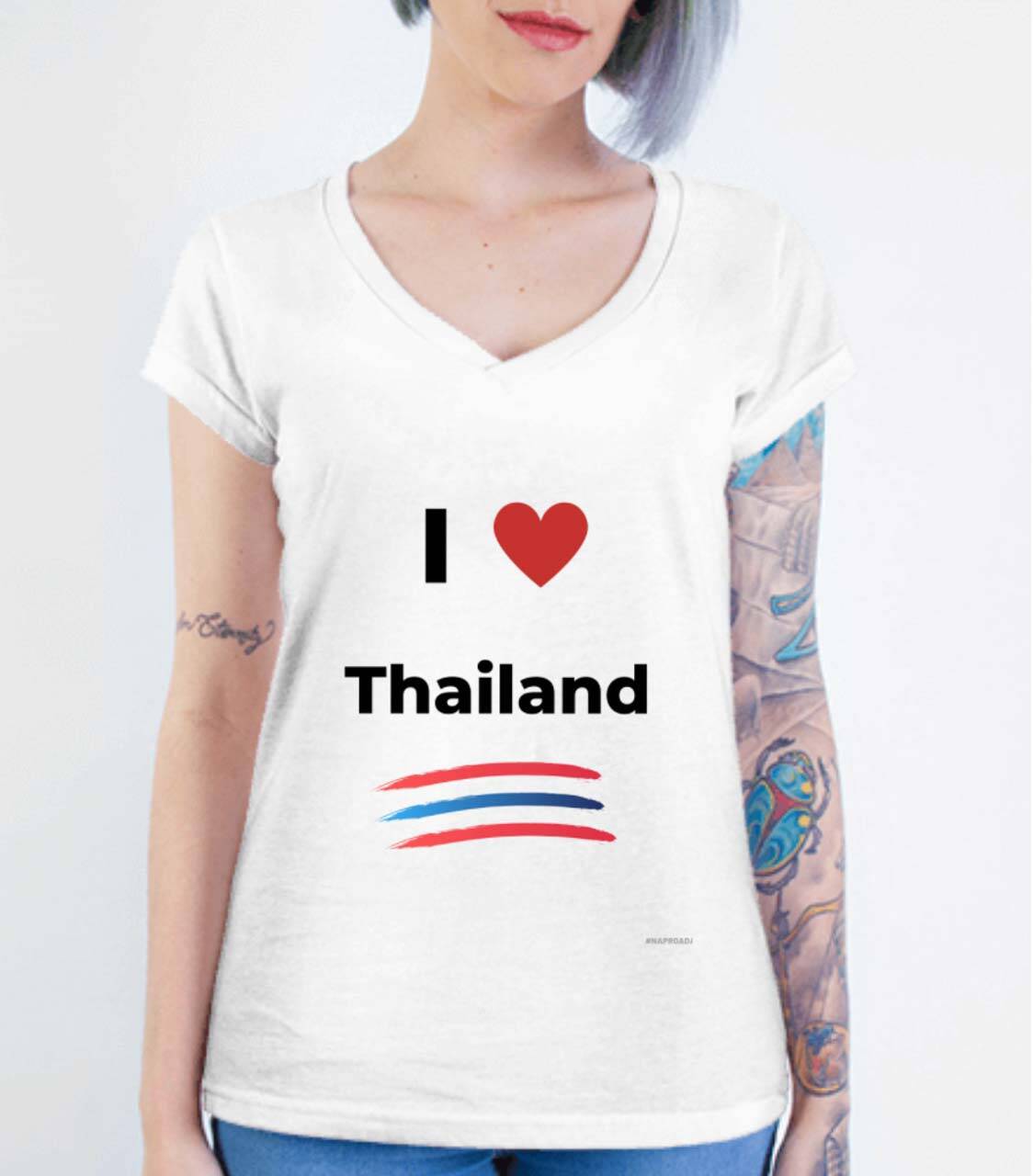 camisetas de viagem - tailândia