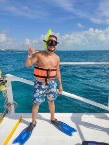 No passeio de barco em Cancun que não está incluso no Pacote Hurb Cancun, é um gasto extra