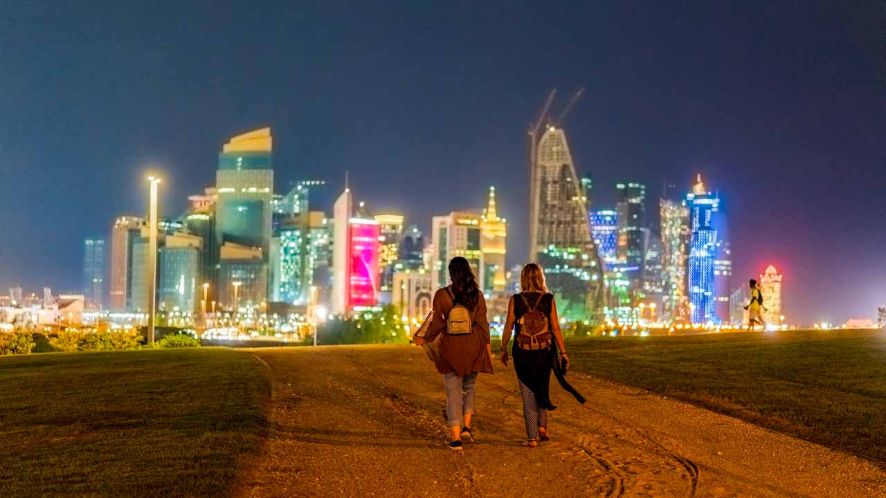 Doha, Qatar - noite