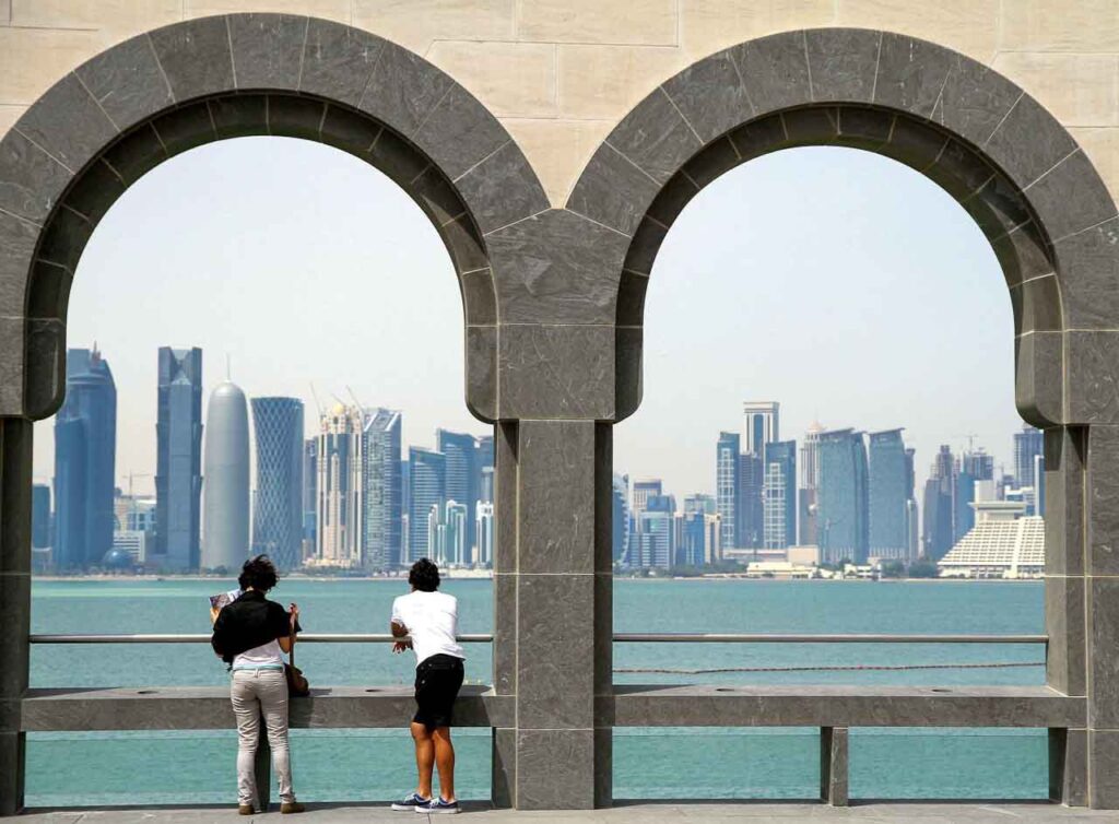 Doha, Qatar - vistas West Bay